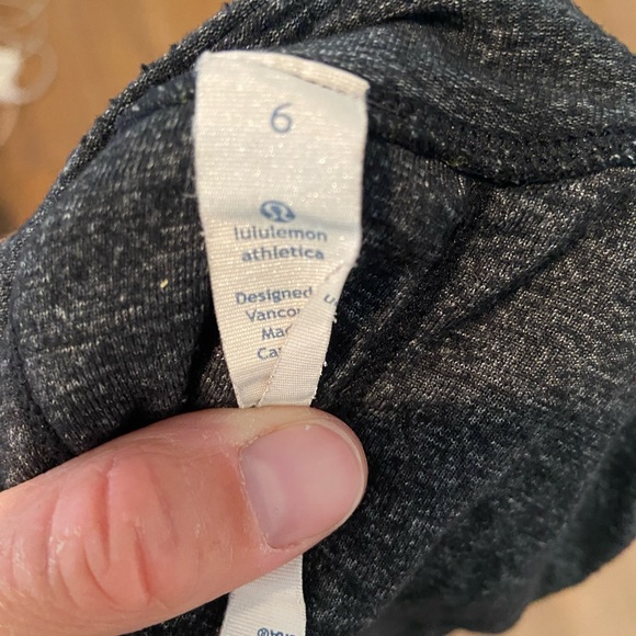 Lululemon Tank with Ruffle in Back - Picture 5 of 5